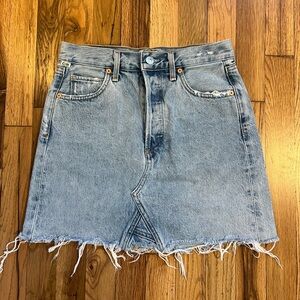 Citizens of Humanity Jean Skirt, Size 26